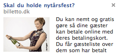 Billetto reklame