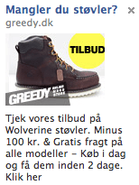 Greedy reklame
